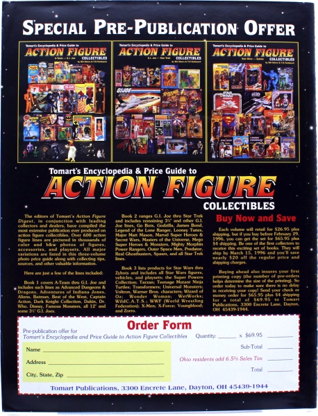 Tomart's Action Figure Digest # 28: Giant Pre-Toy Fair Issue